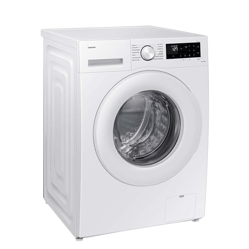 Samsung WW11DG5B25TEEG Waschmaschine, 11 kg, 1.400 U/min, Extra energiesparend, EEK: A (-10%), AI Ecobubble, SmartThings AI Energy Mode, SuperSpeed 39 Min, Hygiene-Dampfprogramm, Weiß von Samsung