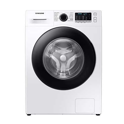 Samsung WW81TA049AE/EG Waschmaschine, 8 kg, 1400 U/min, Ecobubble, Hygiene-Dampfprogramm, FleckenIntensiv-Funktion, Weiß von Samsung