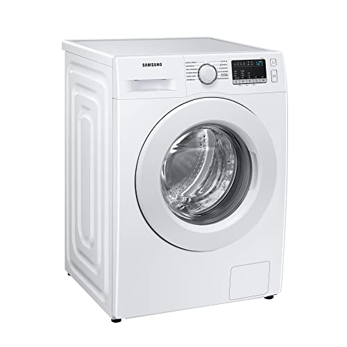 Samsung WW90T4048EE/EG Waschmaschine, 9 kg, 1400 U/min, Ecobubble, Hygiene-Dampfprogramm, FleckenIntensiv-Funktion, Digital Inverter Motor, Weiß von Samsung