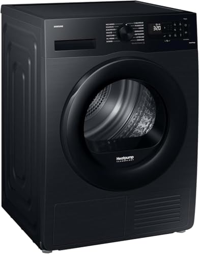Samsung Wärmepumpentrockner, 8 kg, EEK: A+++, Wäschetrockner mit WiFi-SmartThings-App, Hygiene-Programm, Air Refresh, Knitterschutz, Schwarz, DV8ECGC2B0ABEG Samsung Wärmepumpentrockner, 8 kg, EEK: A+++, Wäschetrockner mit WiFi-SmartThings-App, Hygiene-Programm, Air Refresh, Knitterschutz, Schwarz, DV8ECGC2B0ABEG von Samsung