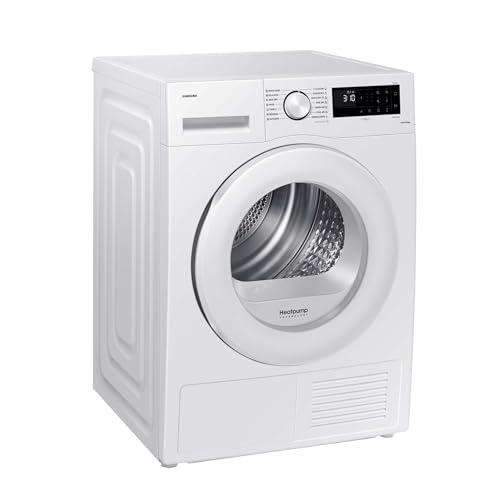 Samsung Wärmepumpentrockner, 8 kg, EEK: A++, Wäschetrockner mit WiFi-SmartThings-App, Hygiene-Programm, Air Refresh, Knitterschutz, Weiß, DV80CGC0B0TEEG Samsung Wärmepumpentrockner, 8 kg, EEK: A++, Wäschetrockner mit WiFi-SmartThings-App, Hygiene-Programm, Air Refresh, Knitterschutz, Weiß, DV80CGC0B0TEEG von Samsung
