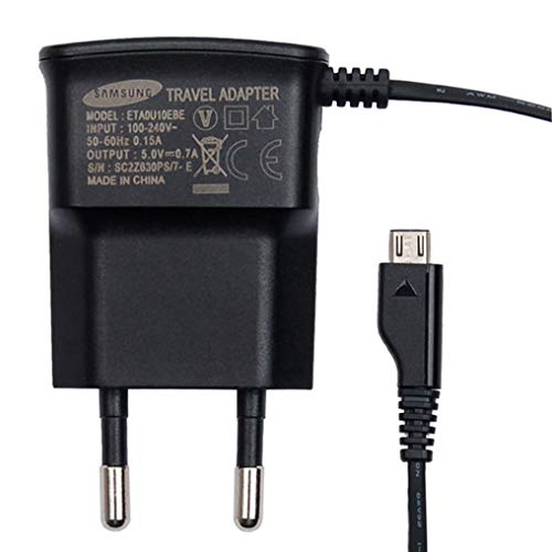 Samsung micro-USB Ladegerät (kompatibel unter anderem mit Galaxy S2), schwarz von Samsung