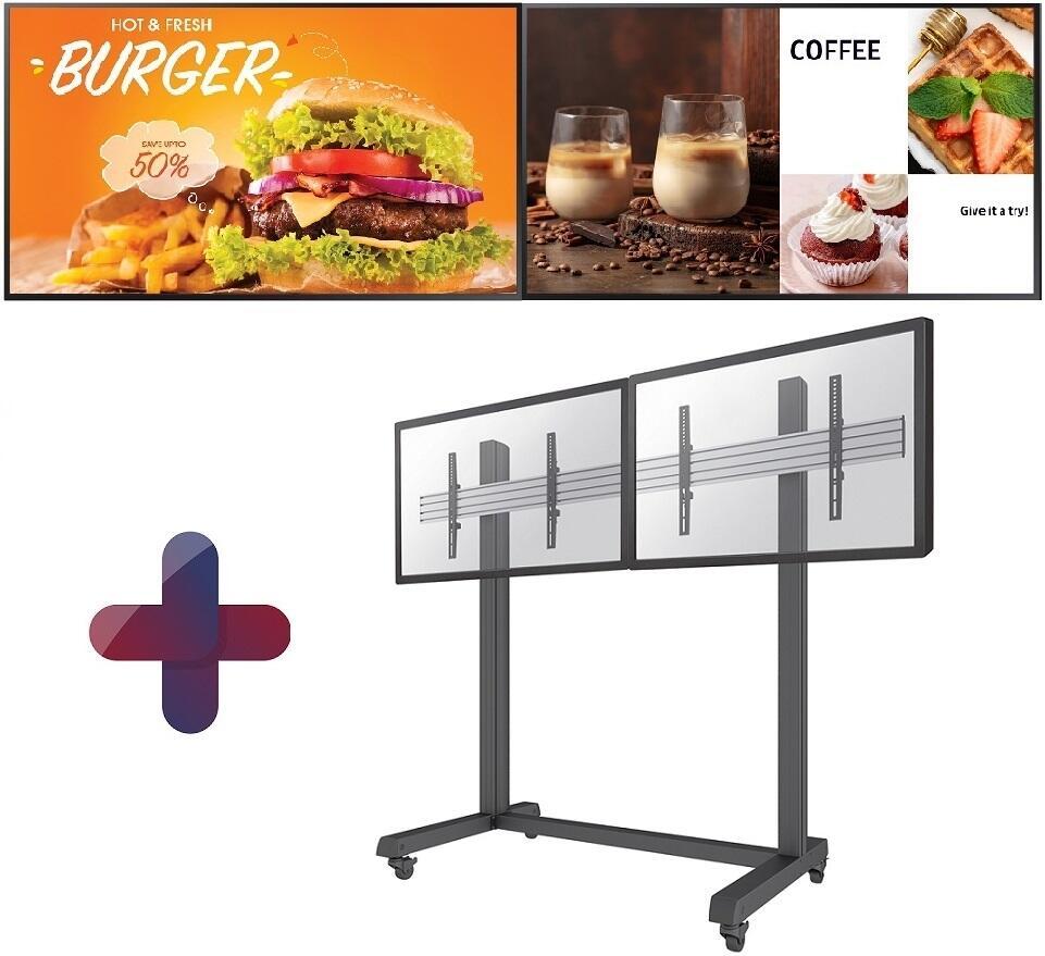 Samsung mobiles Menuboard 2x QM55C Smart Signage Display 139 cm 55 Zoll + Neo... Samsung mobiles Menuboard 2x QM55C Smart Signage Display 139 cm 55 Zoll + Neo... von Samsung