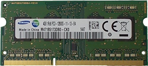 Samsung ram memory 4GB (1 x 4GB) DDR3 PC3-12800,1600MHz, 204 PIN SODIMM for laptops von Samsung