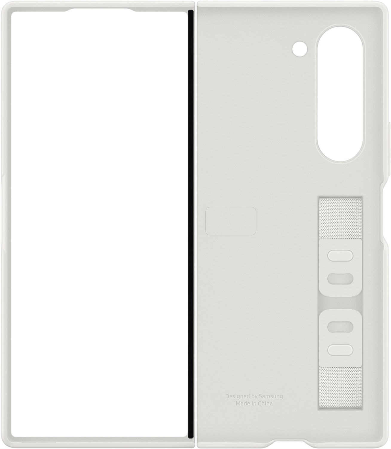 Silicone Case für Galaxy Z Fold6 weiß Silicone Case für Galaxy Z Fold6 weiß von Samsung