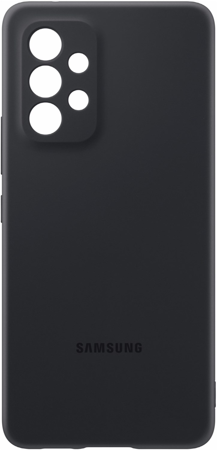 Silicone Cover für Galaxy A53 5G schwarz von Samsung