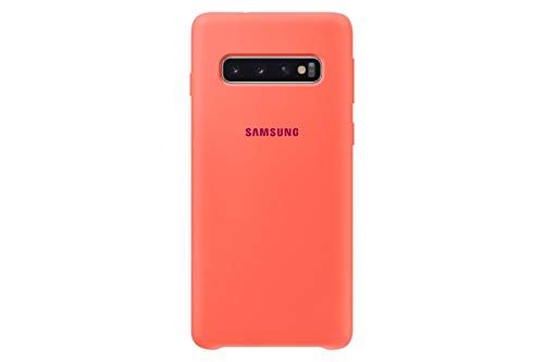 Silicone Cover für Galaxy S10 Berry Pink von Samsung Mobile Accessories