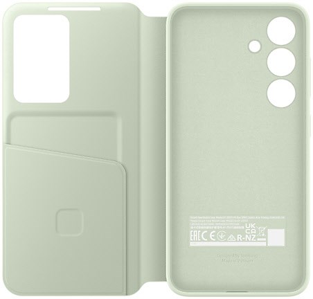 Smart View Wallet Case für Galaxy S24 light green Smart View Wallet Case für Galaxy S24 light green von Samsung