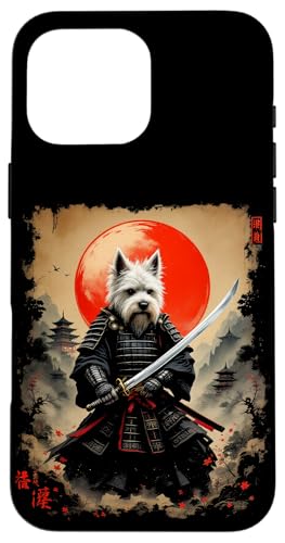 Samurai Hund Hülle für iPhone 16 Pro Max von Samurai Hund Designs