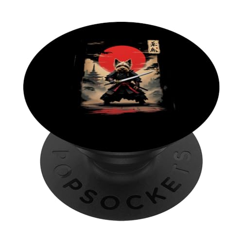柔術 Samurai Hund PopSockets Klebender PopGrip von Samurai Hund Designs