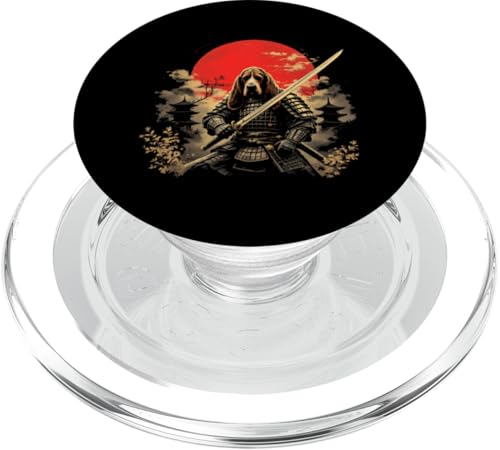 Samurai Hund PopSockets PopGrip für MagSafe von Samurai Hund Designs