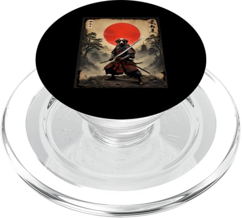 Samurai Hund PopSockets PopGrip für MagSafe von Samurai Hund Designs