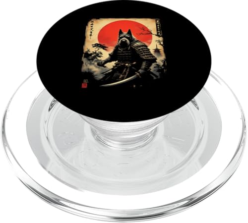 Samurai Hund PopSockets PopGrip für MagSafe von Samurai Hund Designs