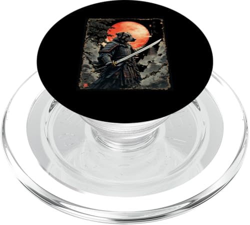 Samurai Hund PopSockets PopGrip für MagSafe von Samurai Hund Designs
