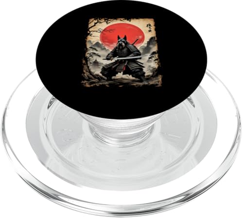 侍犬 Samurai Hund PopSockets PopGrip für MagSafe von Samurai Hund Designs