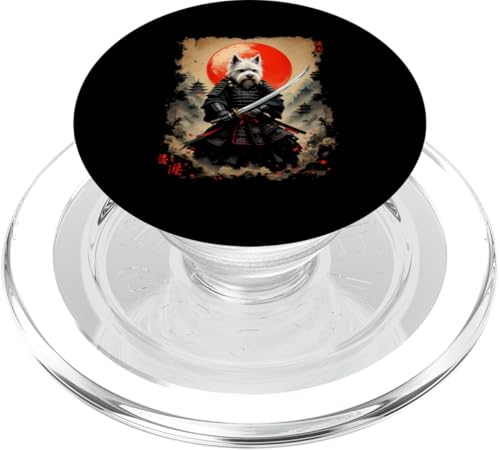 Samurai Hund PopSockets PopGrip für MagSafe von Samurai Hund Designs