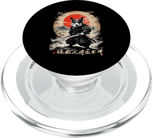Samurai Hund PopSockets PopGrip für MagSafe von Samurai Hund Designs