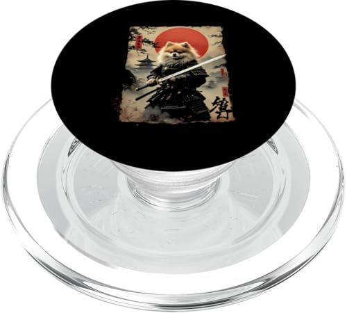 Samurai Hund PopSockets PopGrip für MagSafe von Samurai Hund Designs