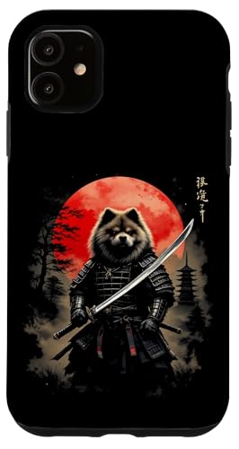 張道亭 Samurai Hund Kunst Hülle für iPhone 11 von Samurai Hund Kunst Designs