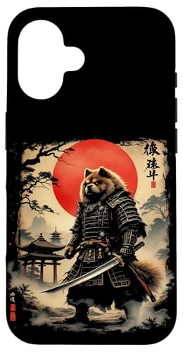 侍従犬 Samurai Hund Kunst Hülle für iPhone 16 侍従犬 Samurai Hund Kunst Hülle für iPhone 16 von Samurai Hund Kunst Designs