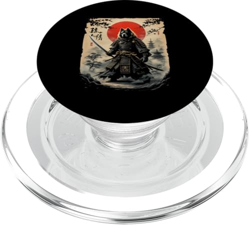 柴犬 Samurai Hund Kunst PopSockets PopGrip für MagSafe von Samurai Hund Kunst Designs