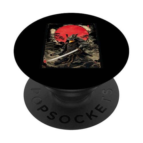 Samurai Kunst PopSockets Klebender PopGrip von Samurai Kunst Designs