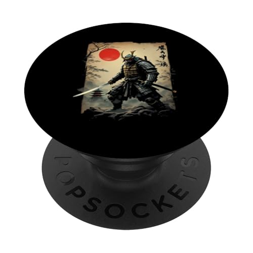 燦々侍 Samurai Kunst PopSockets Klebender PopGrip 燦々侍 Samurai Kunst PopSockets Klebender PopGrip von Samurai Kunst Designs