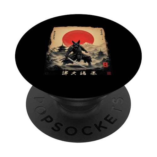 Samurai Kunst PopSockets Klebender PopGrip Samurai Kunst PopSockets Klebender PopGrip von Samurai Kunst Designs