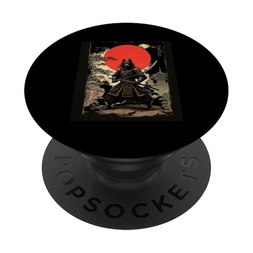 Samurai Kunst PopSockets Klebender PopGrip Samurai Kunst PopSockets Klebender PopGrip von Samurai Kunst Designs