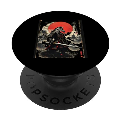 Samurai Kunst PopSockets Klebender PopGrip Samurai Kunst PopSockets Klebender PopGrip von Samurai Kunst Designs