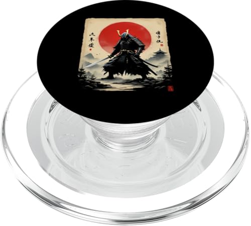 Samurai Kunst PopSockets PopGrip für MagSafe Samurai Kunst PopSockets PopGrip für MagSafe von Samurai Kunst Designs