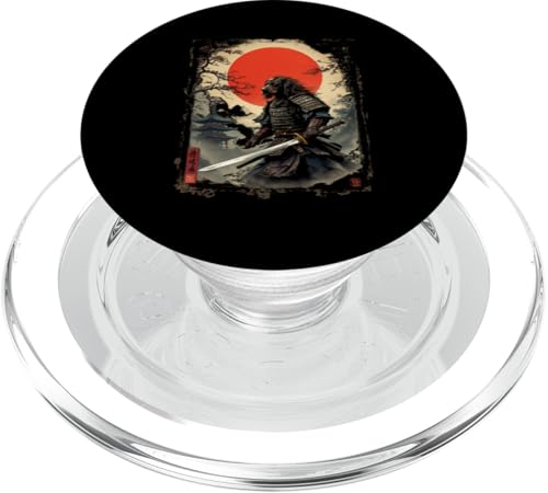 Samurai Kunst PopSockets PopGrip für MagSafe Samurai Kunst PopSockets PopGrip für MagSafe von Samurai Kunst Designs
