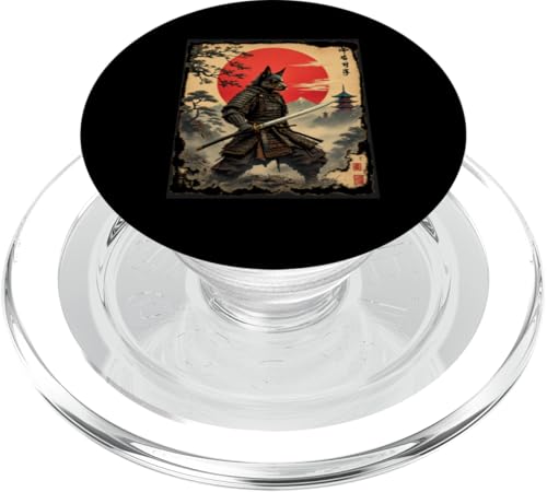 Samurai Kunst PopSockets PopGrip für MagSafe Samurai Kunst PopSockets PopGrip für MagSafe von Samurai Kunst Designs
