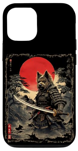 Samurai Wolf Kunst Hülle für iPhone 12/12 Pro Samurai Wolf Kunst Hülle für iPhone 12/12 Pro von Samurai Wolf Kunst Designs