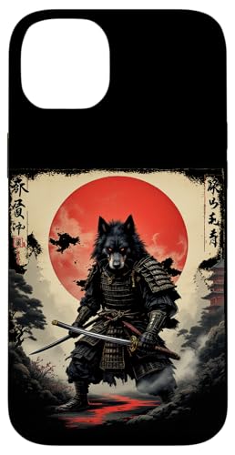 Samurai Wolf Kunst Hülle für iPhone 14 Plus Samurai Wolf Kunst Hülle für iPhone 14 Plus von Samurai Wolf Kunst Designs