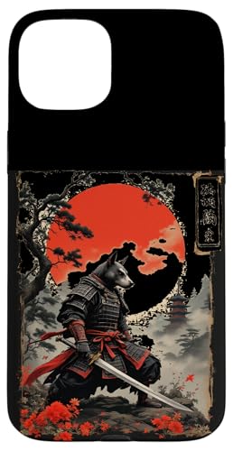 Samurai Wolf Kunst Hülle für iPhone 15 Plus Samurai Wolf Kunst Hülle für iPhone 15 Plus von Samurai Wolf Kunst Designs