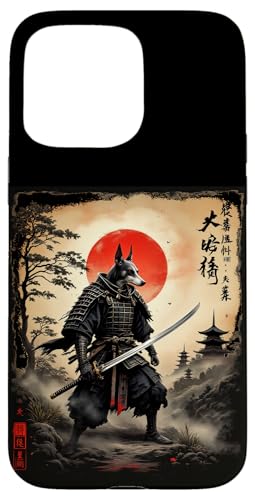 犬岐橋 Samurai Wolf Kunst Hülle für iPhone 15 Pro Max 犬岐橋 Samurai Wolf Kunst Hülle für iPhone 15 Pro Max von Samurai Wolf Kunst Designs