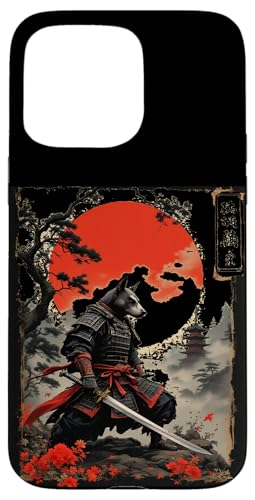 Samurai Wolf Kunst Hülle für iPhone 15 Pro Max Samurai Wolf Kunst Hülle für iPhone 15 Pro Max von Samurai Wolf Kunst Designs