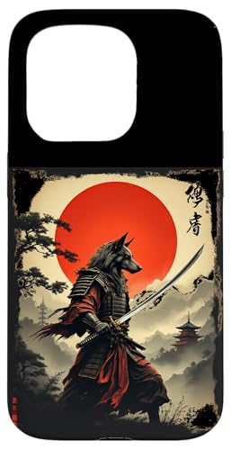 Samurai Wolf Kunst Hülle für iPhone 15 Pro Samurai Wolf Kunst Hülle für iPhone 15 Pro von Samurai Wolf Kunst Designs