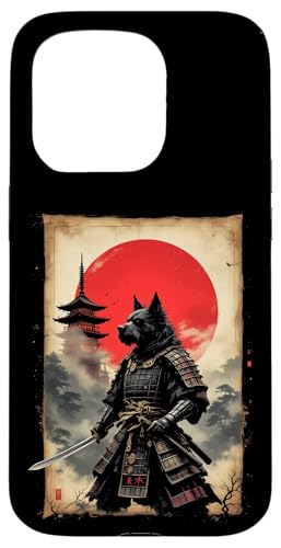 Samurai Wolf Kunst Hülle für iPhone 15 Pro Samurai Wolf Kunst Hülle für iPhone 15 Pro von Samurai Wolf Kunst Designs
