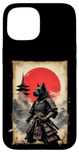 Samurai Wolf Kunst Hülle für iPhone 15 Samurai Wolf Kunst Hülle für iPhone 15 von Samurai Wolf Kunst Designs