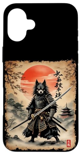 Samurai Wolf Kunst Hülle für iPhone 16 Plus Samurai Wolf Kunst Hülle für iPhone 16 Plus von Samurai Wolf Kunst Designs