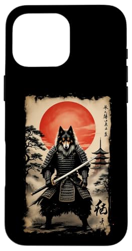 Samurai Wolf Kunst Hülle für iPhone 16 Pro Max Samurai Wolf Kunst Hülle für iPhone 16 Pro Max von Samurai Wolf Kunst Designs
