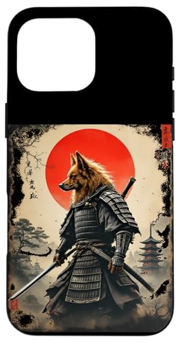 古武道 Samurai Wolf Kunst Hülle für iPhone 16 Pro Max 古武道 Samurai Wolf Kunst Hülle für iPhone 16 Pro Max von Samurai Wolf Kunst Designs