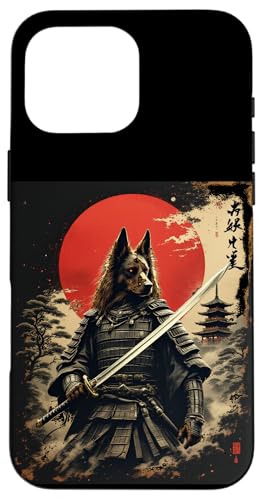 Samurai Wolf Kunst Hülle für iPhone 16 Pro Max Samurai Wolf Kunst Hülle für iPhone 16 Pro Max von Samurai Wolf Kunst Designs