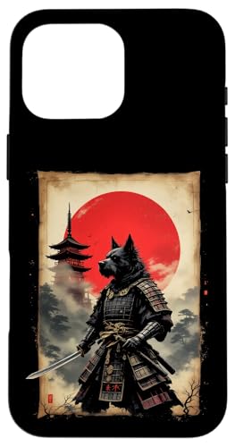 Samurai Wolf Kunst Hülle für iPhone 16 Pro Max von Samurai Wolf Kunst Designs