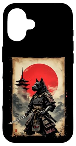 Samurai Wolf Kunst Hülle für iPhone 16 Samurai Wolf Kunst Hülle für iPhone 16 von Samurai Wolf Kunst Designs