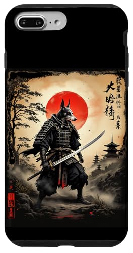 犬岐橋 Samurai Wolf Kunst Hülle für iPhone 7 Plus/8 Plus 犬岐橋 Samurai Wolf Kunst Hülle für iPhone 7 Plus/8 Plus von Samurai Wolf Kunst Designs