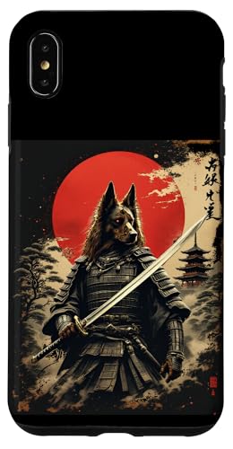 Samurai Wolf Kunst Hülle für iPhone XS Max Samurai Wolf Kunst Hülle für iPhone XS Max von Samurai Wolf Kunst Designs