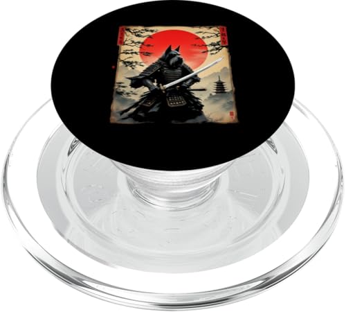 Samurai Wolf Kunst PopSockets PopGrip für MagSafe Samurai Wolf Kunst PopSockets PopGrip für MagSafe von Samurai Wolf Kunst Designs